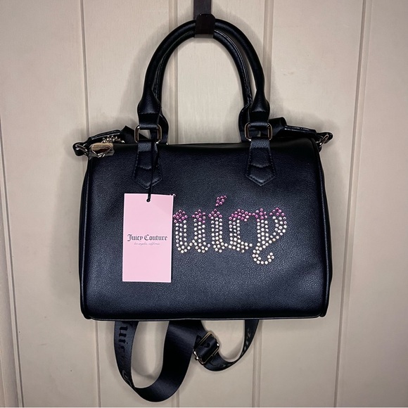 Juicy Couture BE Classic II Satchel & Matching Multicompartment Bifold Wallet - Picture 2 of 15